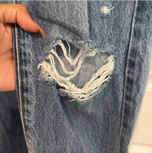 Pacsun 90s Mid Rise Straight Leg Jeans Sz 22 NWT MSRP $60 - Picture 8 of 8